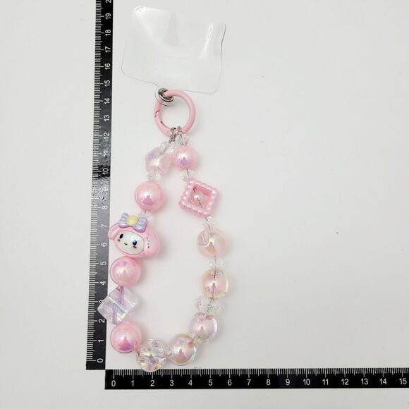 Brand New Handmade My Melody Phone Charms Keychain - Picture 8 of 8